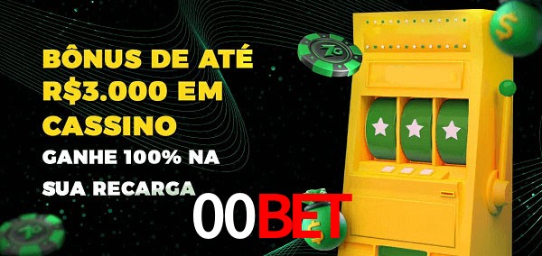 00Bet melhor bônus de depósito